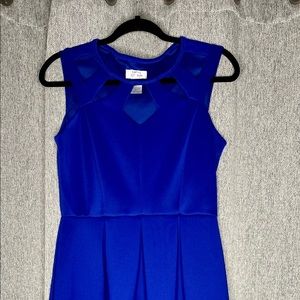 Sweet storm formal dress Blue